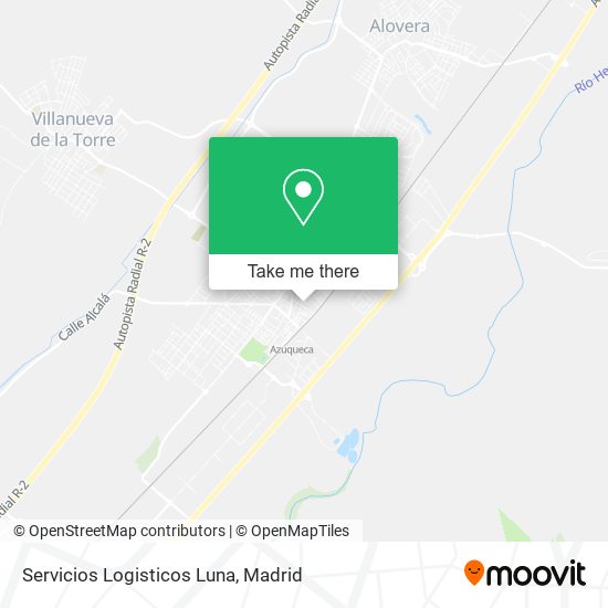 Servicios Logisticos Luna map