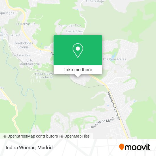 Indira Woman map