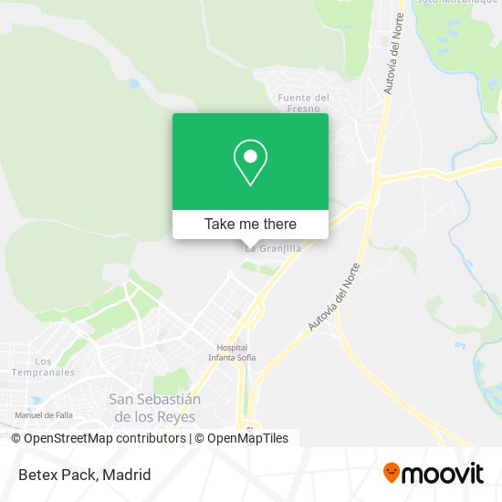 Betex Pack map