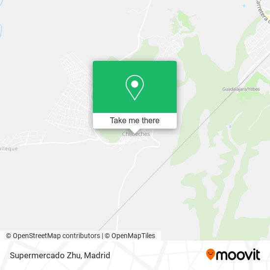 Supermercado Zhu map