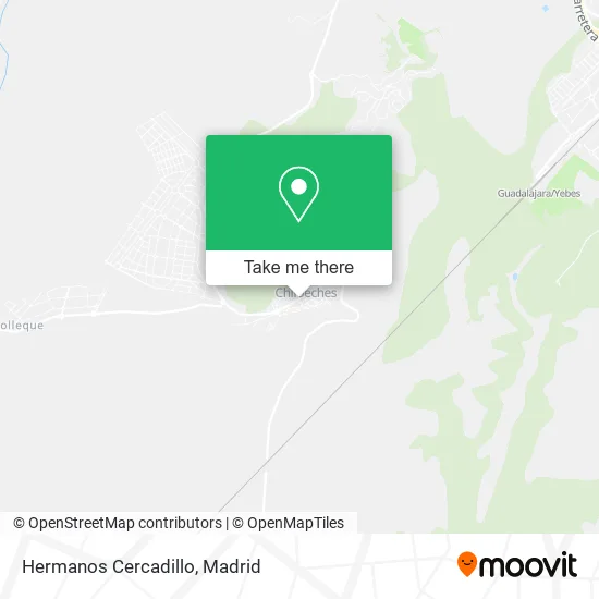 Hermanos Cercadillo map