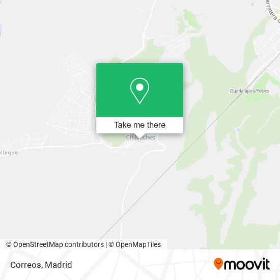 Correos map