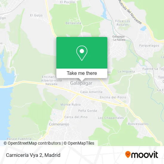 Carnicería Vya 2 map