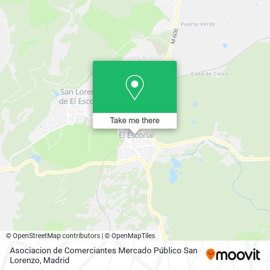 Asociacion de Comerciantes Mercado Público San Lorenzo map