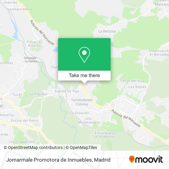 Jomarmale Promotora de Inmuebles map