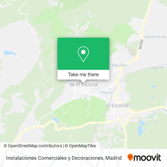 Instalaciones Comerciales y Decoraciones map