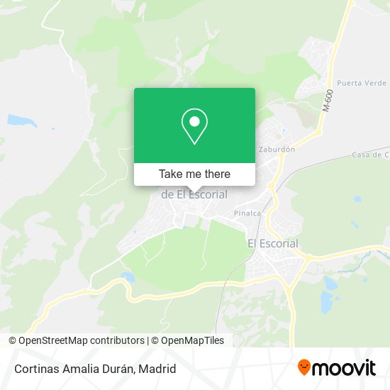 Cortinas Amalia Durán map