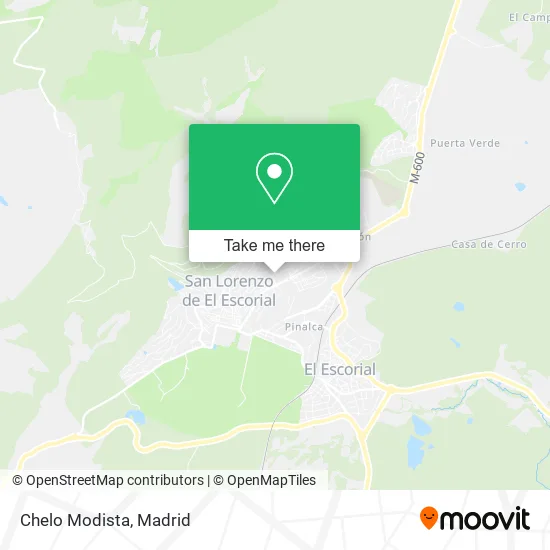 Chelo Modista map