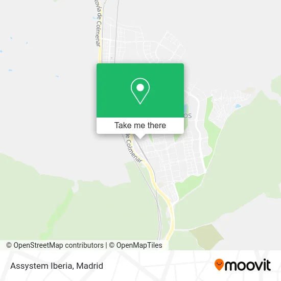 Assystem Iberia map