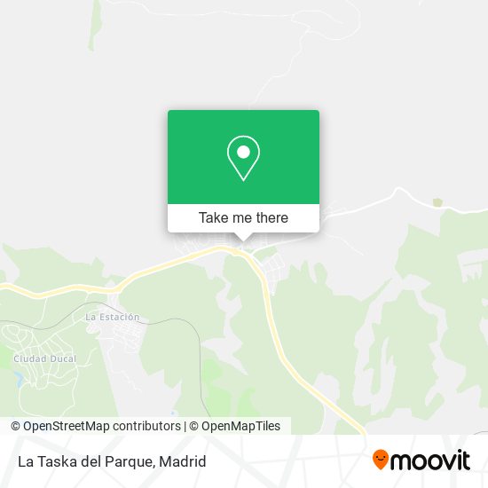 mapa La Taska del Parque