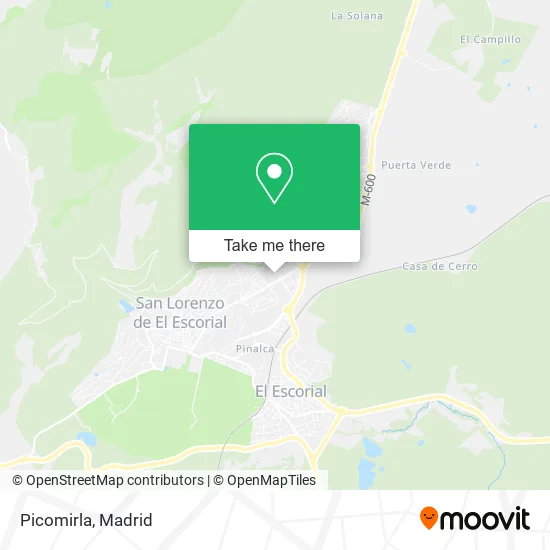 mapa Picomirla