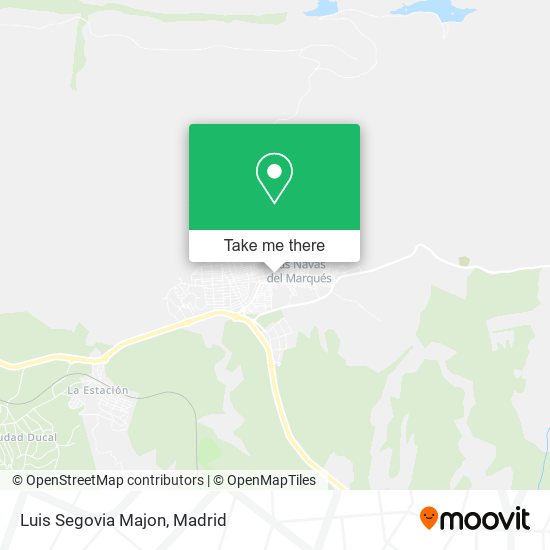 Luis Segovia Majon map