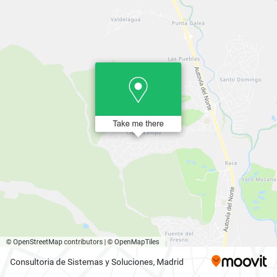 Consultoria de Sistemas y Soluciones map