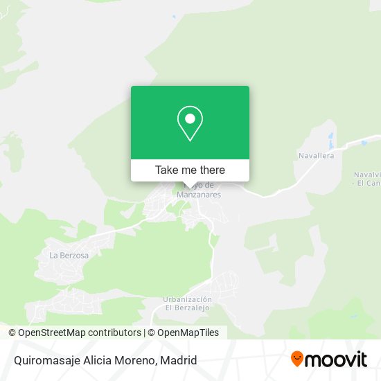 Quiromasaje Alicia Moreno map