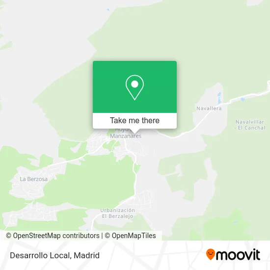 Desarrollo Local map