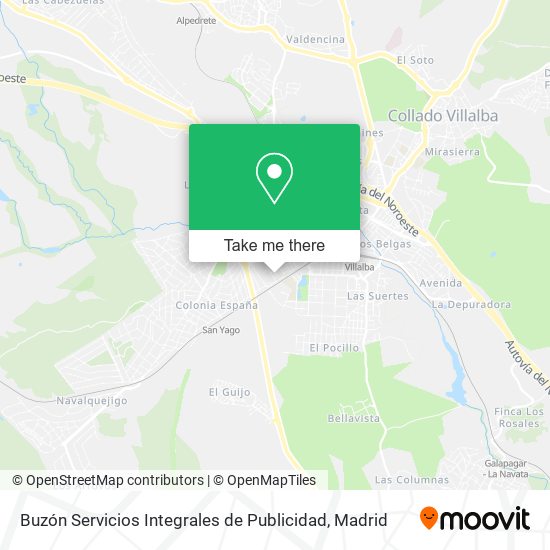 Buzón Servicios Integrales de Publicidad map