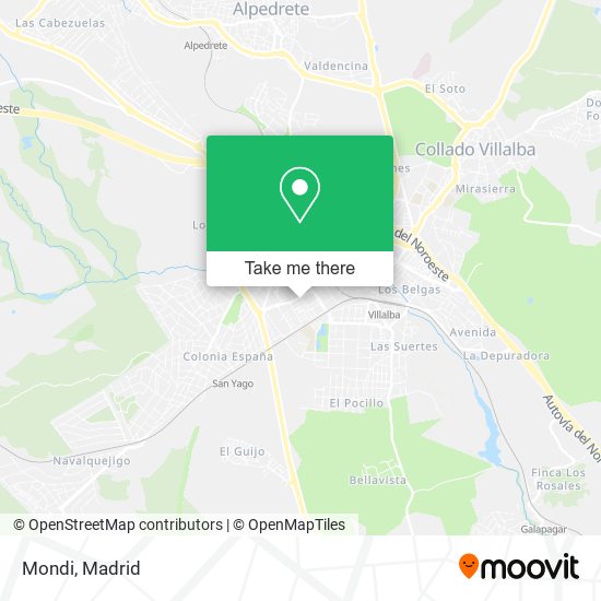 Mondi map