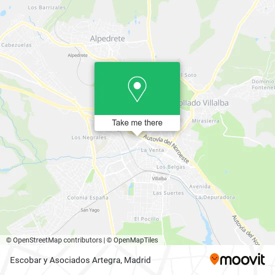 Escobar y Asociados Artegra map