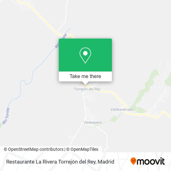 Restaurante La Rivera Torrejón del Rey map