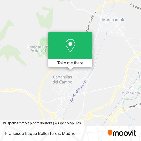 Francisco Luque Ballesteros map