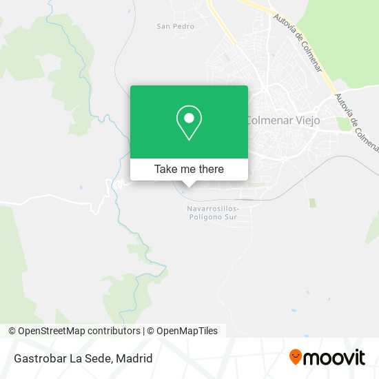 Gastrobar La Sede map