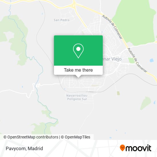 Pavycom map