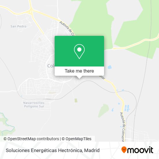 Soluciones Energéticas Hectrónica map