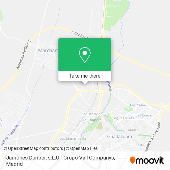 Jamones Duríber, s.L.U - Grupo Vall Companys map