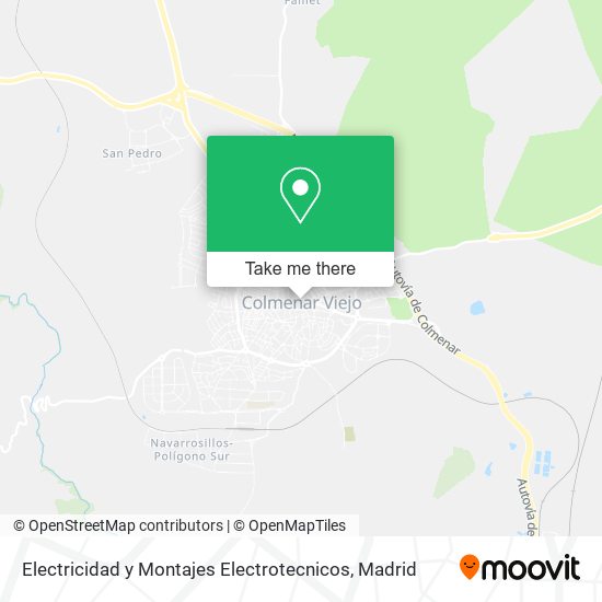 Electricidad y Montajes Electrotecnicos map