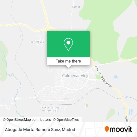 Abogada Marta Romera Sanz map