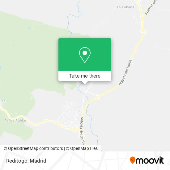 Reditogo map
