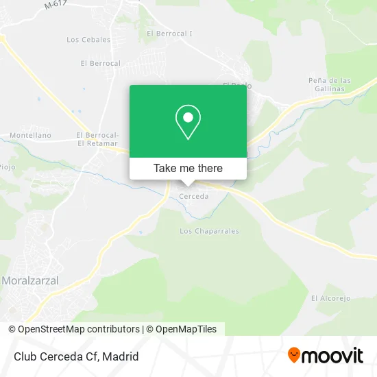 Club Cerceda Cf map