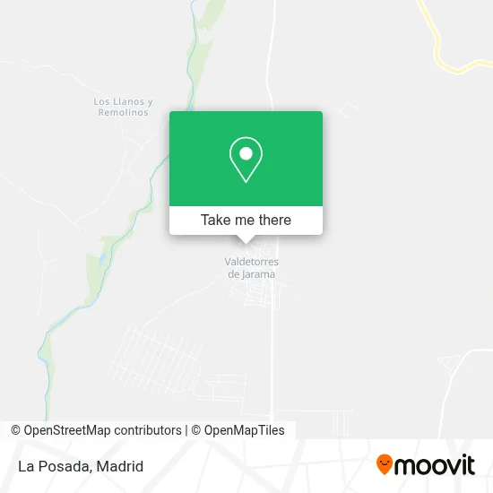 La Posada map