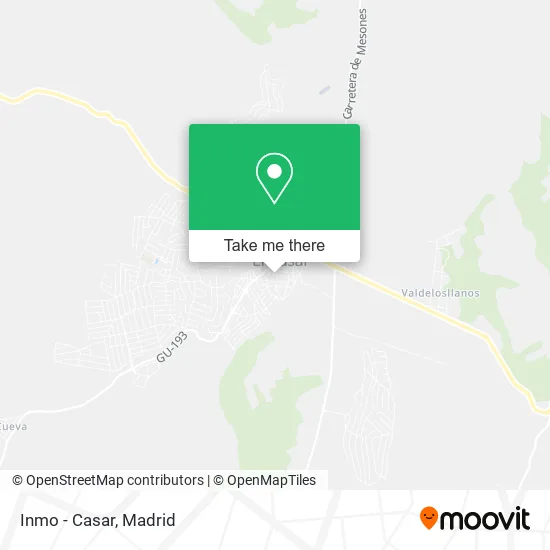 Inmo - Casar map