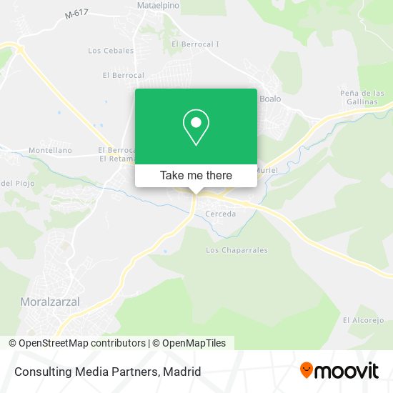 Consulting Media Partners map