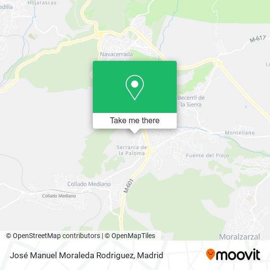 José Manuel Moraleda Rodriguez map