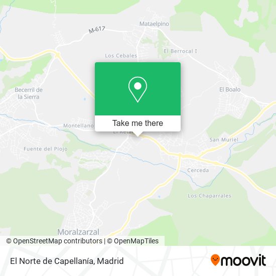 El Norte de Capellanía map