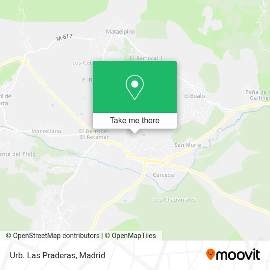 Urb. Las Praderas map