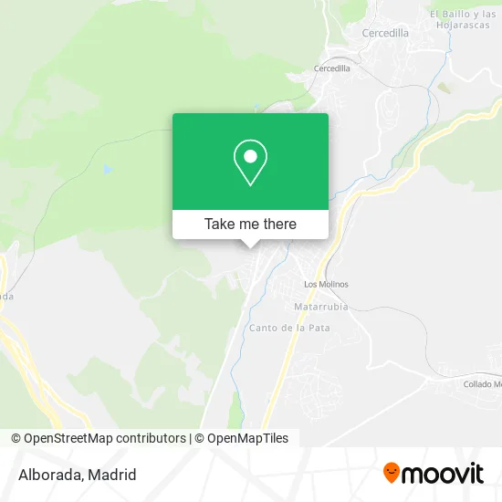 mapa Alborada