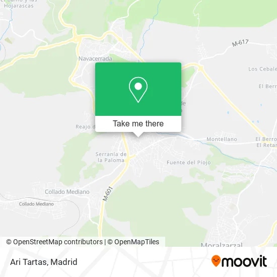 Ari Tartas map