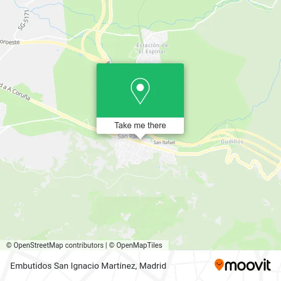 Embutidos San Ignacio Martínez map