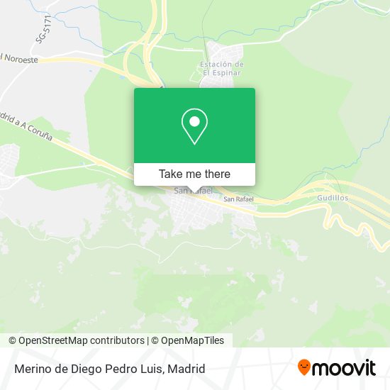 mapa Merino de Diego Pedro Luis