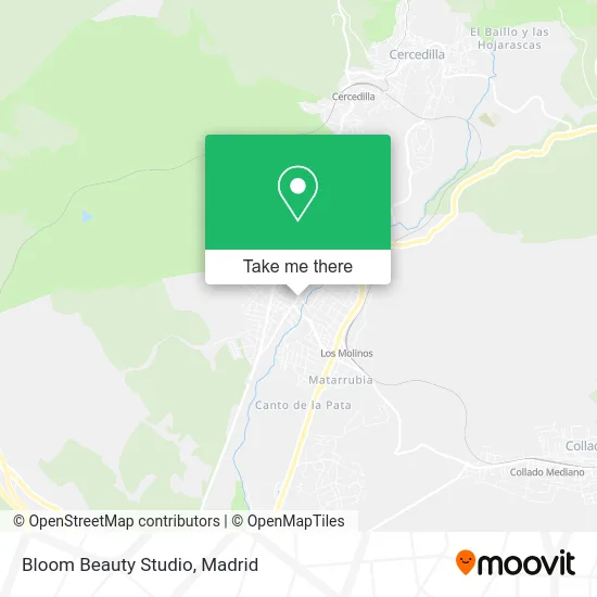 Bloom Beauty Studio map