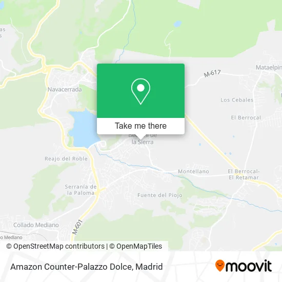 Amazon Counter-Palazzo Dolce map