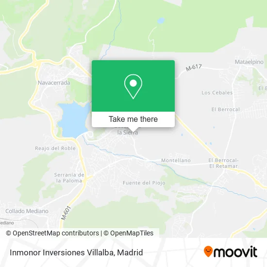 Inmonor Inversiones Villalba map
