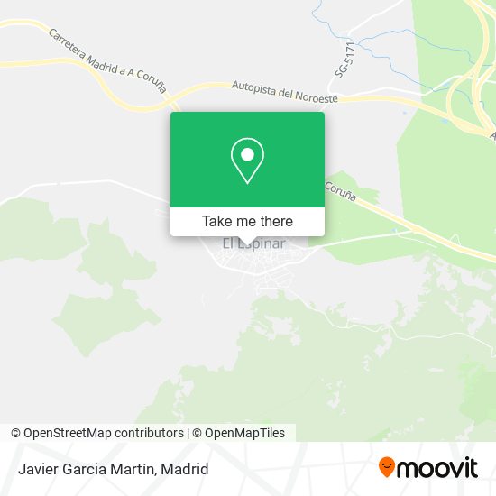 Javier Garcia Martín map