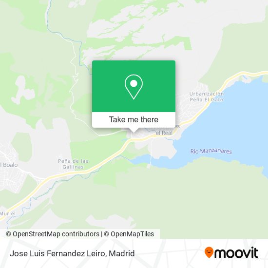 Jose Luis Fernandez Leiro map