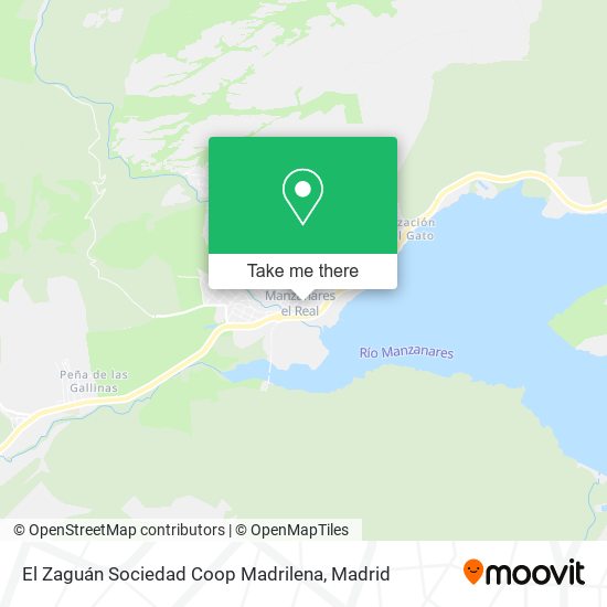 El Zaguán Sociedad Coop Madrilena map