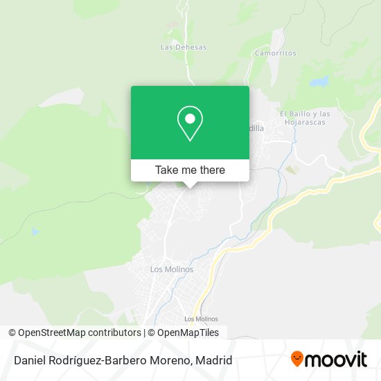 Daniel Rodríguez-Barbero Moreno map