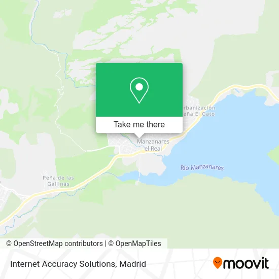 Internet Accuracy Solutions map
